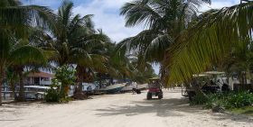 San Pedro and golf cart, Ambergris Caye, Belize – Best Places In The World To Retire – International Living